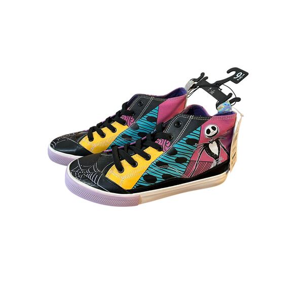The Nightmare Before Christmas High Top Sneakers Women’s Size 9 - Picture 1 of 5